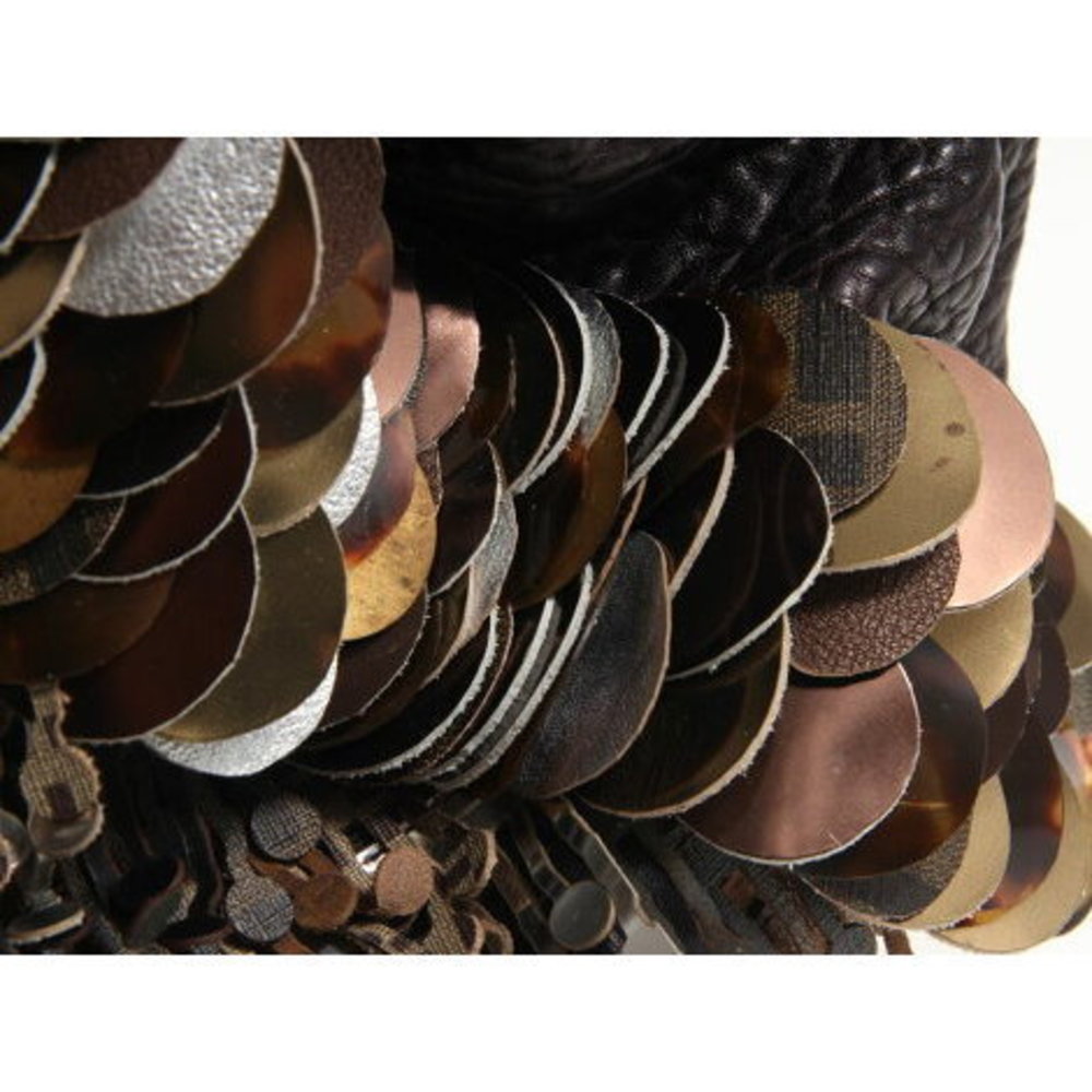 Fendi Spy Bag Leather Brown Patchwork - image 6